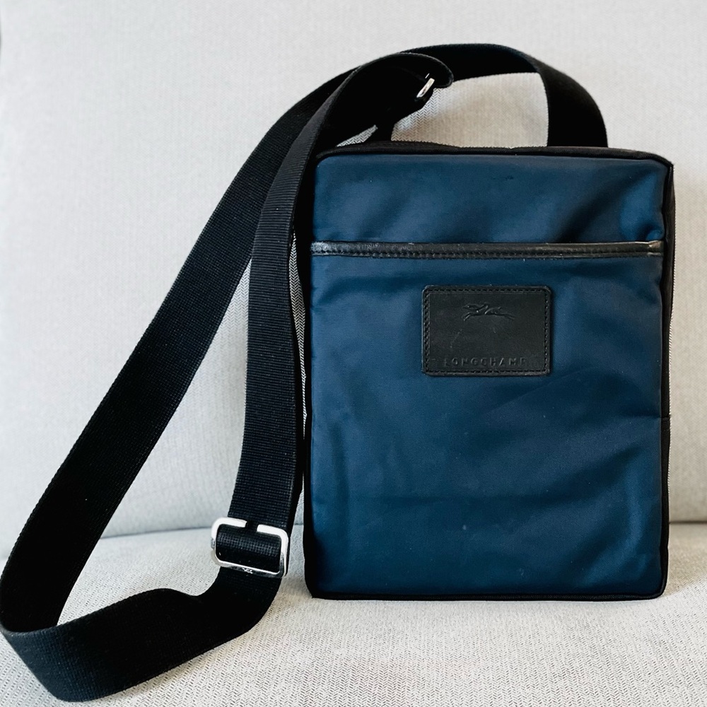 Longchamp Crosbody Bag (Blue)